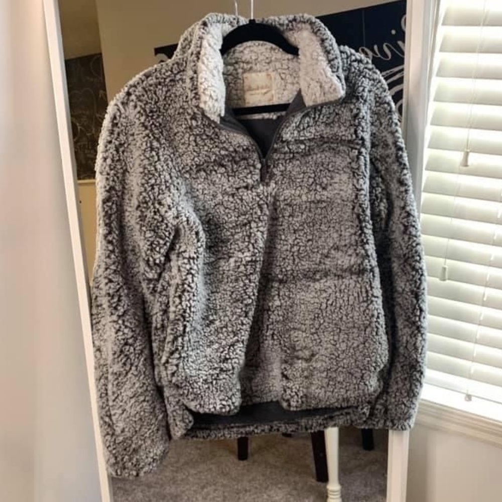 Big fuzzy sweatshirt